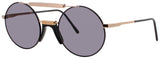 ANDY WOLF TURNOCK  Frame LIGHT GOLD/BLACK Lens PURPLE SMOKE
