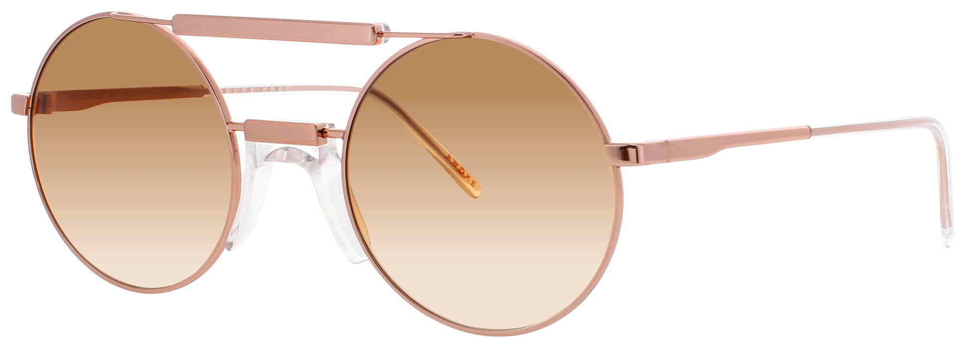 ANDY WOLF TURNOCK  Frame ROSE GOLD Lens ORANGE GRADIENT