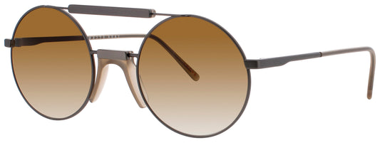 ANDY WOLF TURNOCK  Frame gunmetalMETAL/BROWN Lens BROWN GRADIENT