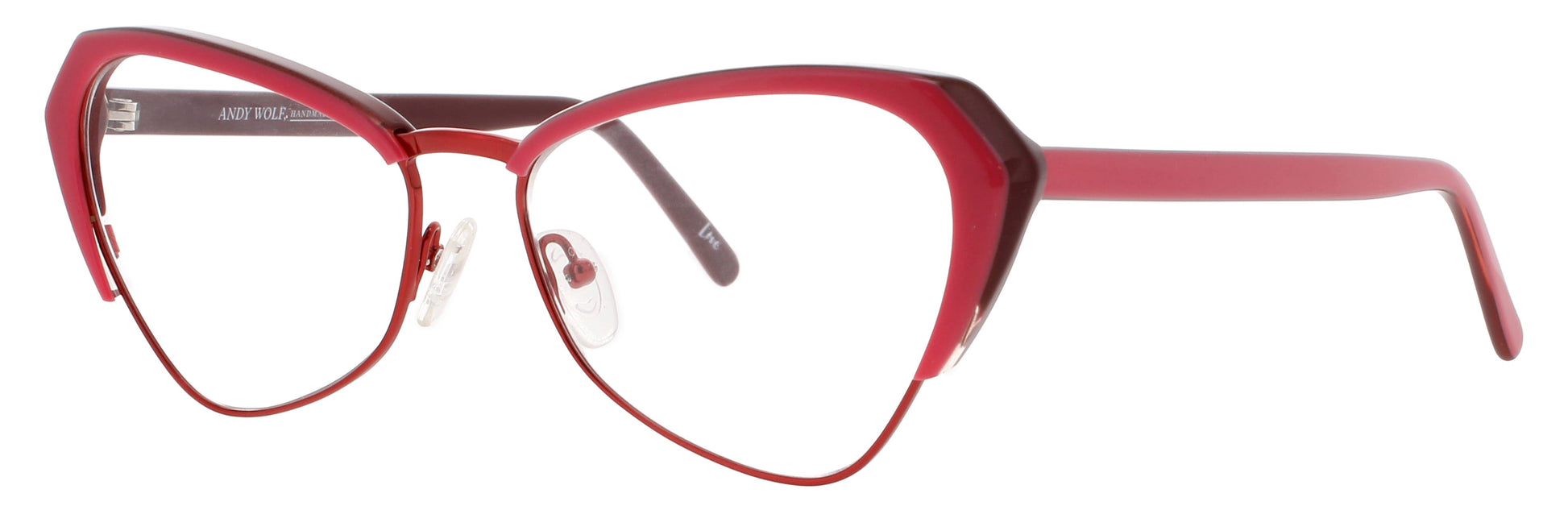 ANDY WOLF 5047 Frame BERRY Lens DEMO