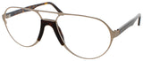 ANDY WOLF ADAMS Frame GOLD BROWN Lens DEMO