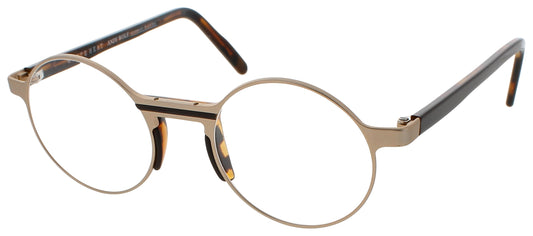 ANDY WOLF OLM Frame GOLD BROWN Lens DEMO