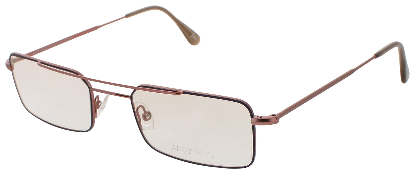 ANDY WOLF 4739 Frame COPPER BLUE Lens DEMO