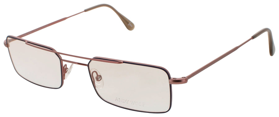 ANDY WOLF 4739 Frame COPPER BLUE Lens DEMO