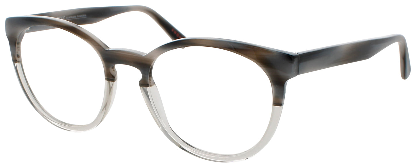 ANDY WOLF 4571 Frame CRYSTAL GREY Lens DEMO