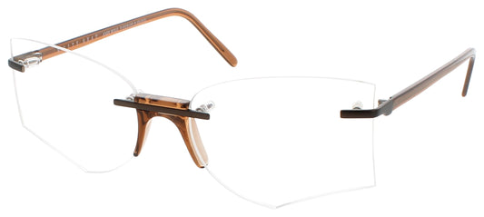 ANDY WOLF ZARIAH Frame BROWN Lens DEMO