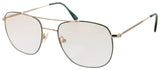 ANDY WOLF 4741 Frame GOLD GREEN Lens DEMO