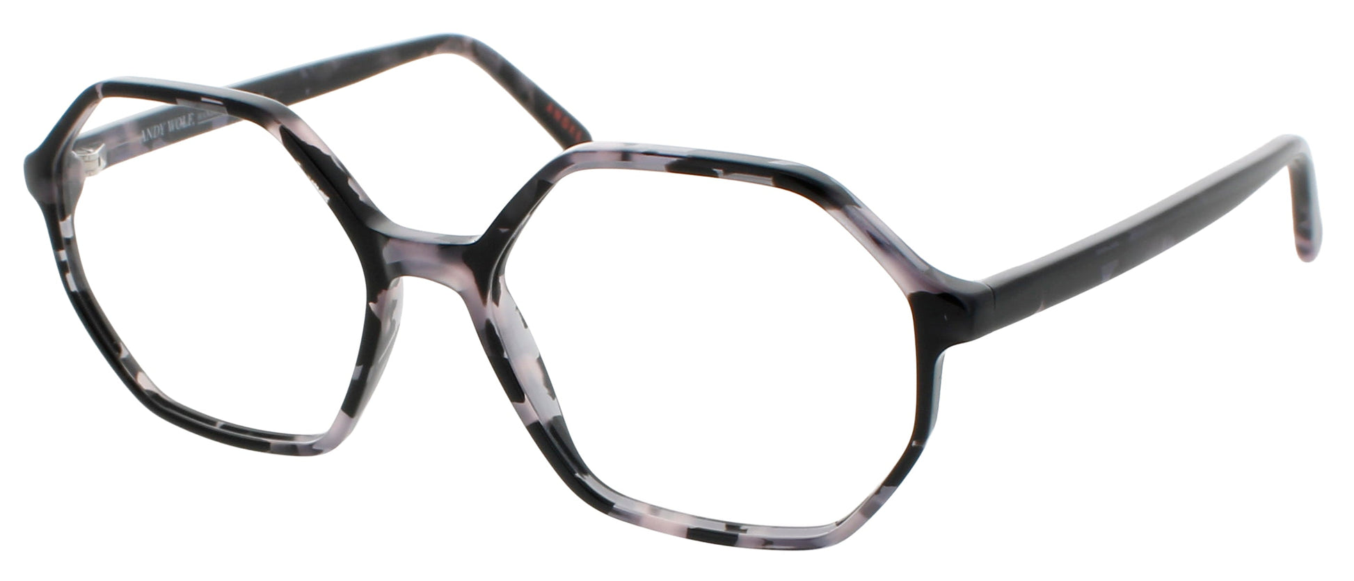 ANDY WOLF 4580 Frame PINK GREY Lens DEMO