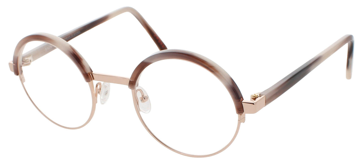ANDY WOLF 4577 Frame PINK ROSE GOLD Lens DEMO