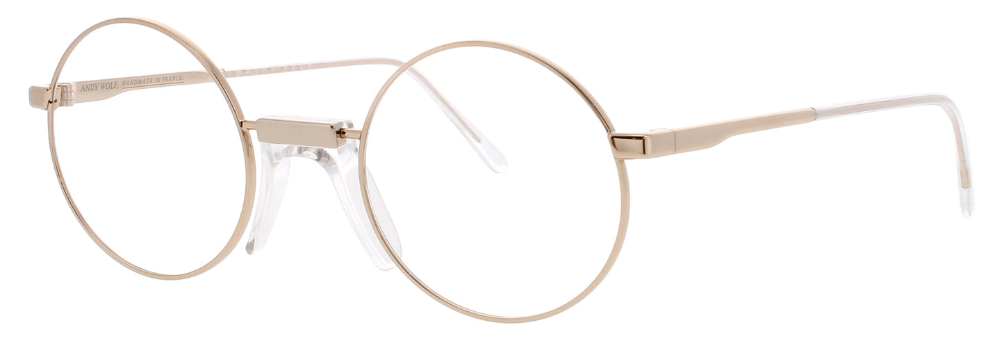 ANDY WOLF ROSS Frame GOLD Lens DEMO