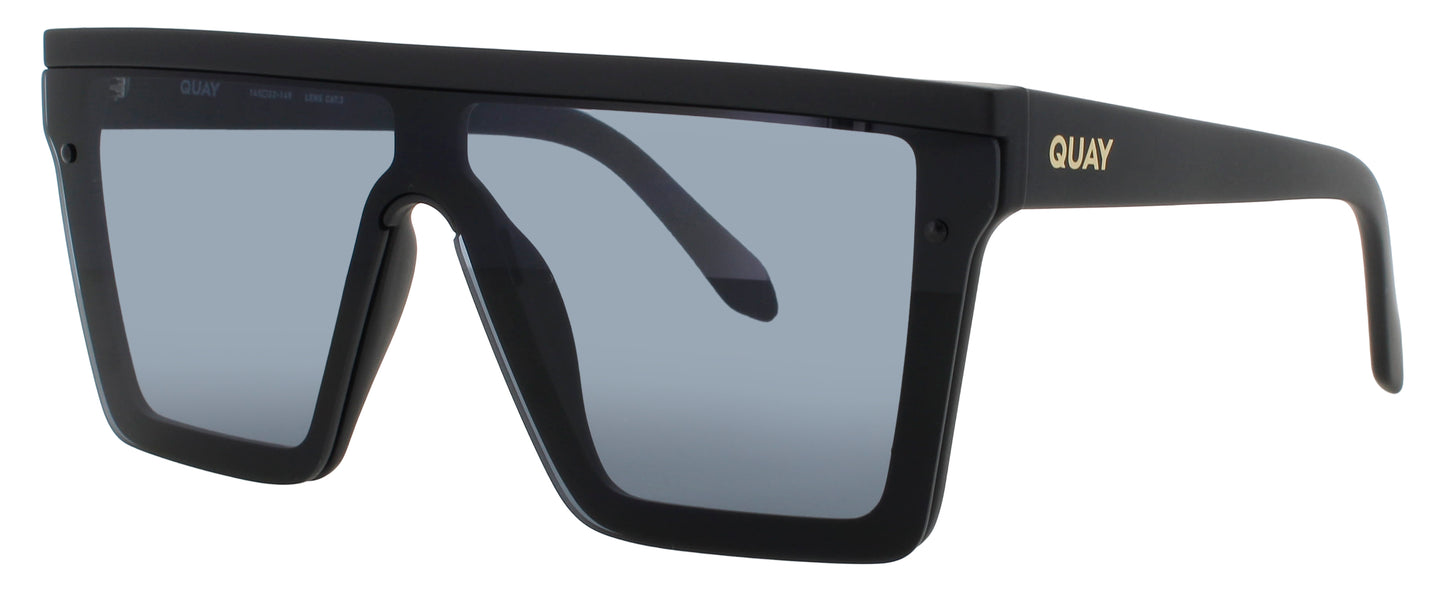 QUAY HINDSIGHT Frame BLACK  Lens SMOKE