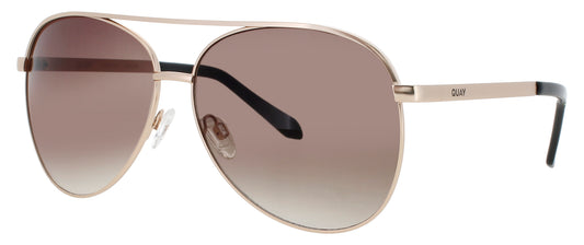 QUAY VIVIENNE Frame GOLD Lens BROWN TINT