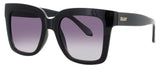 QUAY ICY Frame BLACK Lens SMOKE GRADIENT
