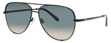 QUAY HIGH KEY EXTRA LARGE Frame BLACK Lens PALM TAUPE