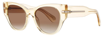 QUAY CHIT CHAT Frame DARK FOREST Lens BROWN