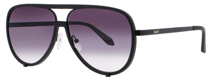 QUAY HIGH PROFILE Frame MATTE BLACK Lens BLACKFADE