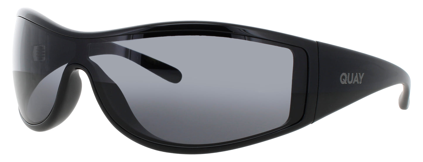 QUAY SPEED DIAL Frame BLACK  Lens SMOKE