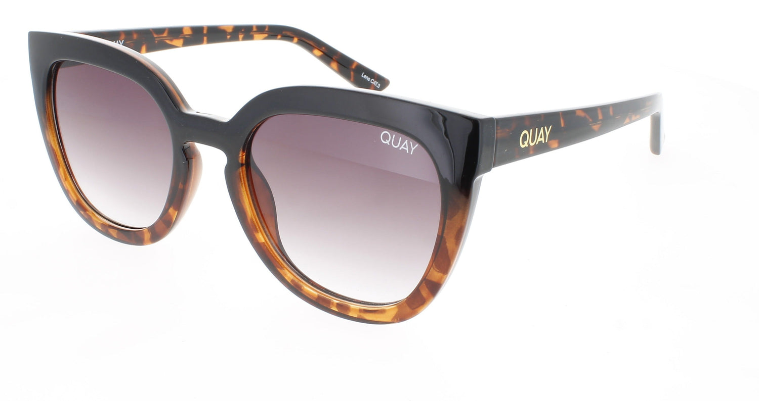 QUAY NOOSA RX Frame BLACK TORT Lens BROWN