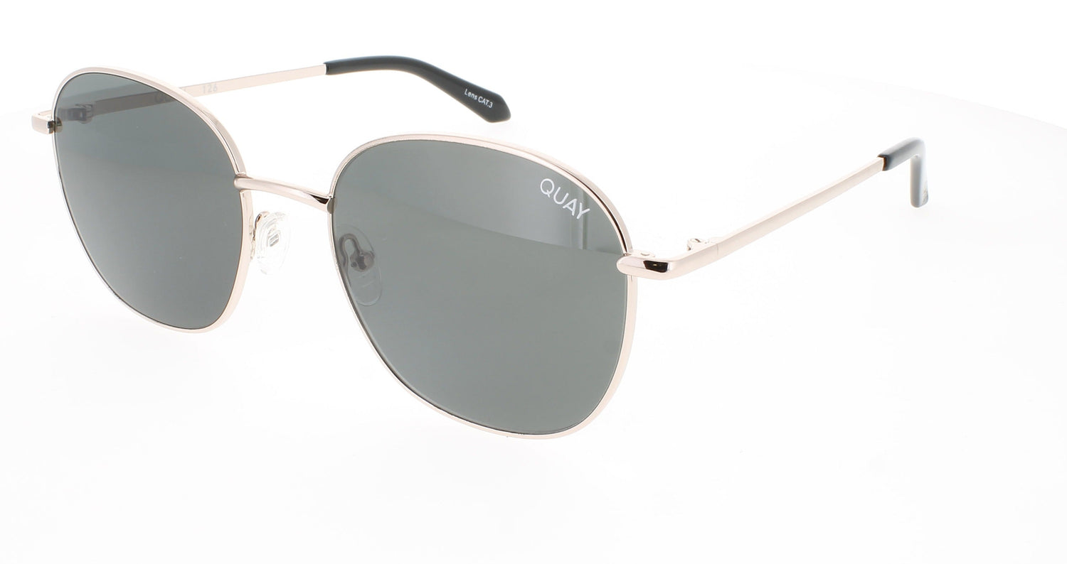 QUAY JEZABELL RX Frame GOLD Lens SMOKE