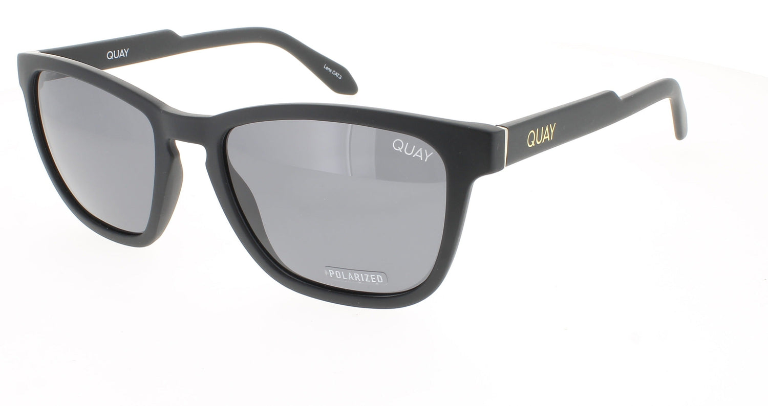 QUAY HARDWIRE RX Frame BLACK Lens SMOKE