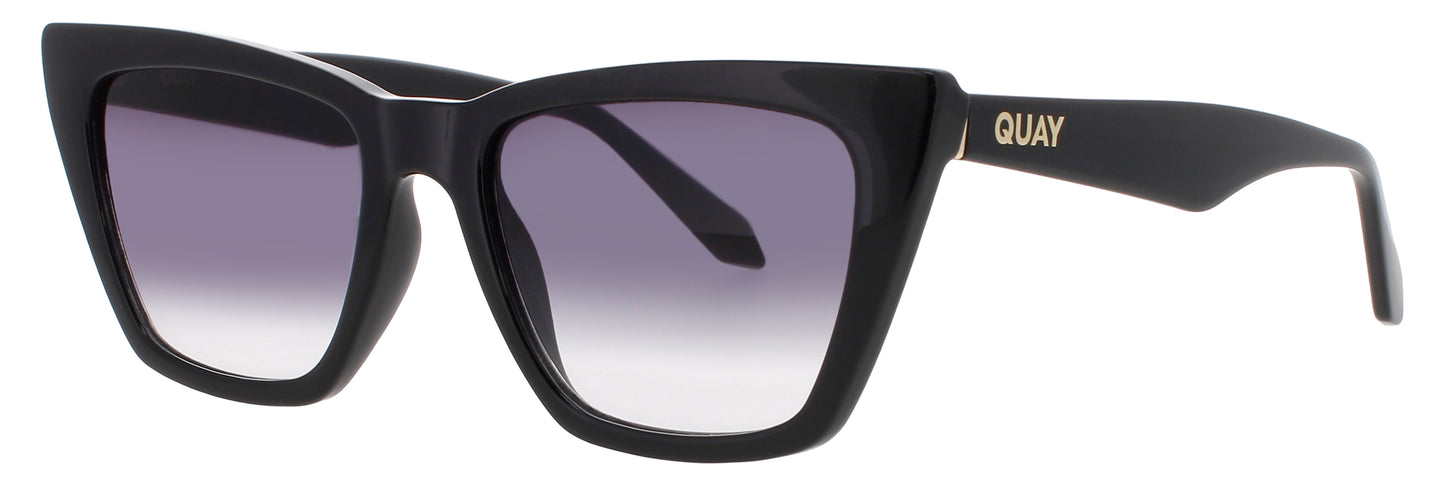 QUAY CALL THE SHOTS Frame BLACK Lens FADE  