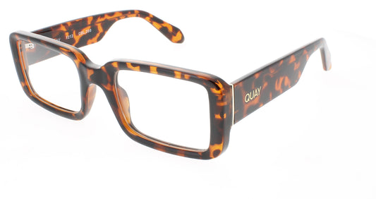 QUAY YADA YADA BEVEL RX Frame TORTOISE Lens CLEAR