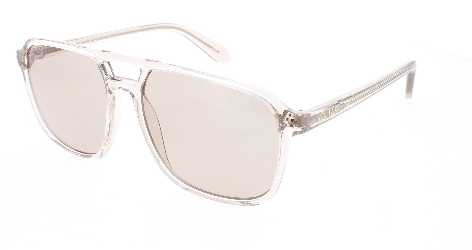 QUAY ON THE FLY RX Frame TAN Lens TAN
