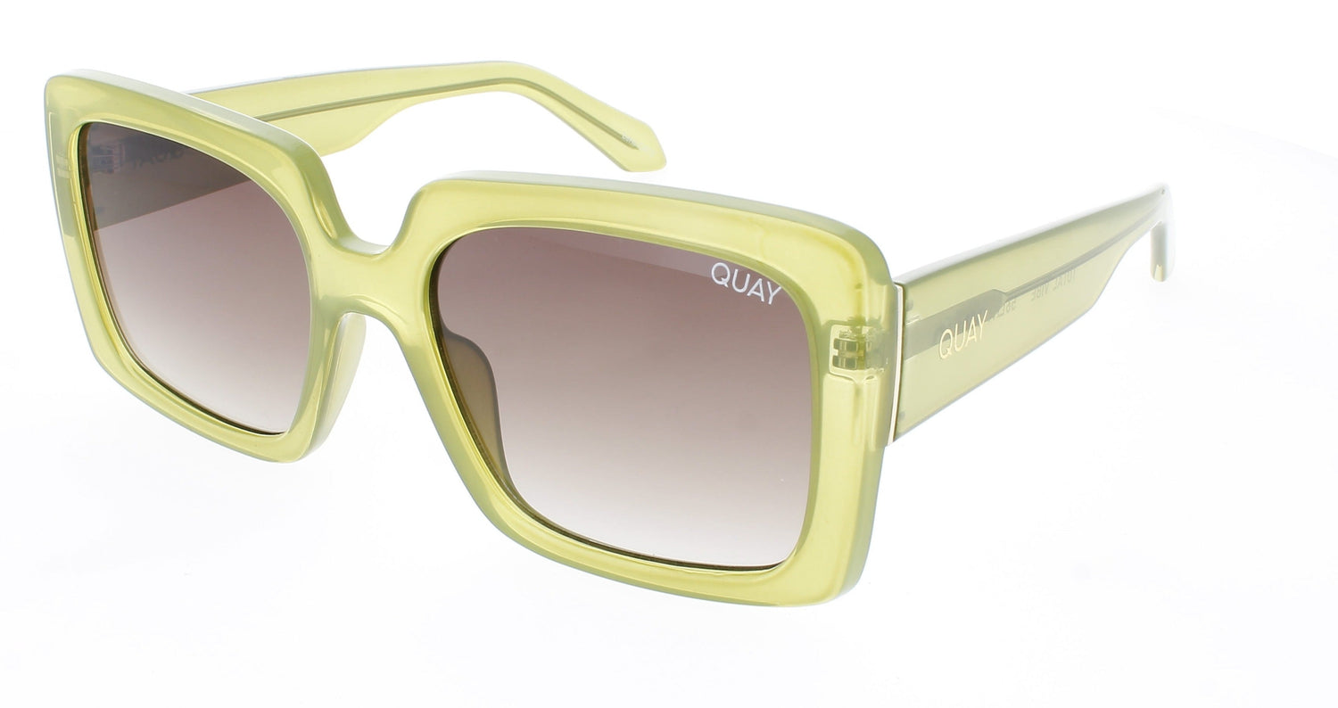 QUAY TOTAL VIBE RX Frame GREEN Lens BROWN