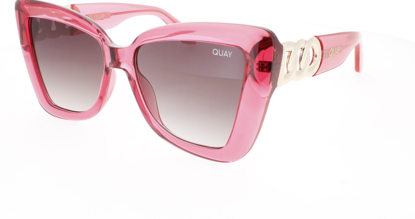 QUAY CHAIN REACTION RX Frame PINK Lens BROWN