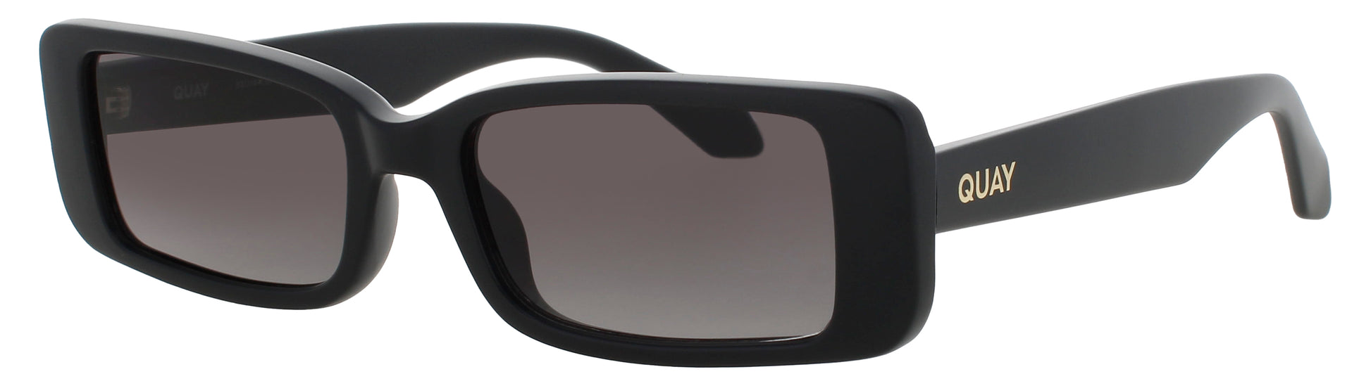 QUAY ART SCHOOL Frame MATTE BLACK Lens SMOKE