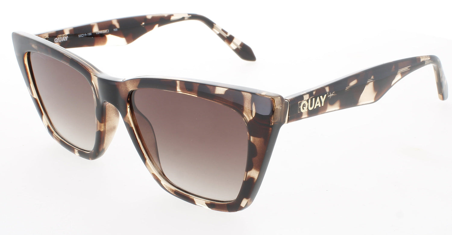 QUAY CALL THE SHOTS Frame TORTOISE  Lens BROWN