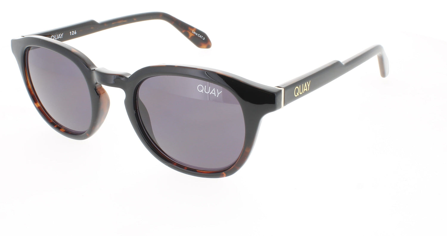 QUAY WALK ON RX Frame BLACK TORTOISE Lens SMOKE