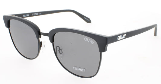 QUAY EVASIVE Frame BLACK Lens SMOKE POLARIZED