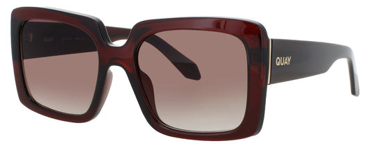 QUAY TOTAL VIBE Frame BROWN Lens BROWN TINT