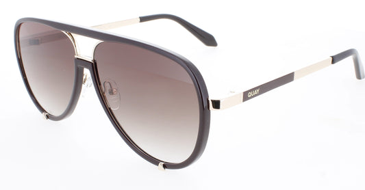 QUAY HIGH PROFILE Frame WHITE Lens BROWN