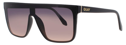 QUAY NIGHTFALL MEDIUM Frame BLACK Lens BLACK/CORAL