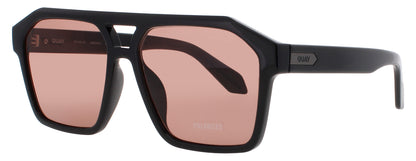 QUAY SOUNDCHECK Frame BLACK Lens APRICOT