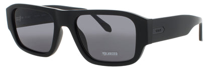 QUAY NIGHT CAP Frame MATTE BLACK  Lens GREY POLARIZED