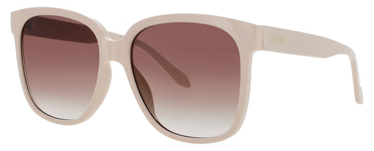 QUAY WIDE AWAKE Frame CHAMPAGNE Lens BROWN TINT