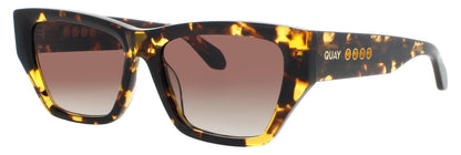 QUAY NO APOLOGIES Frame YELLOW TORTOISE Lens BROWN GRADIENT