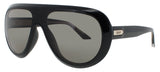 QUAY SET LIST Frame SHINY BLACK / GOLD Lens SMOKE