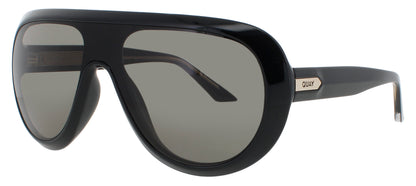 QUAY SET LIST Frame SHINY BLACK / GOLD Lens SMOKE
