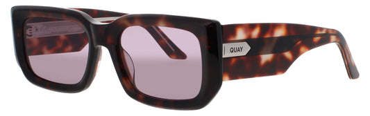 QUAY TELL ME MORE Frame HAZEL TORTOISE Lens AMETHYST