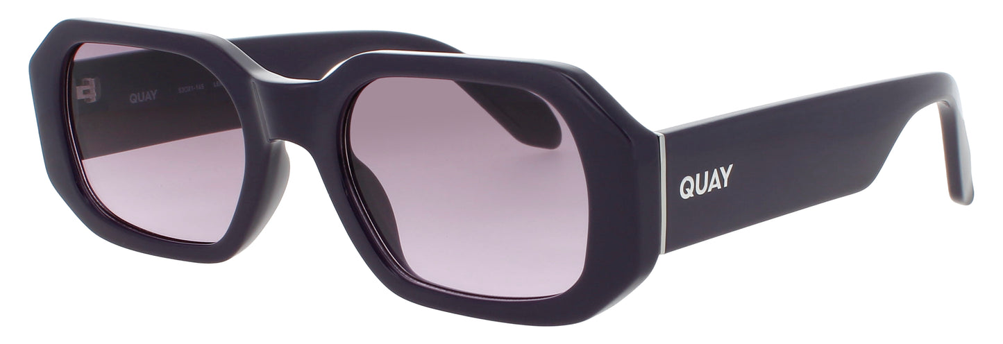 QUAY HYPED UP Frame AMETHYST / SILVER Lens PURPLE TINT