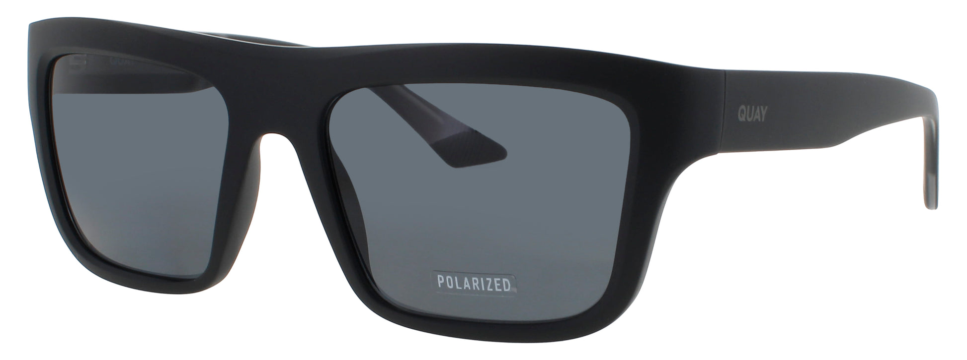 QUAY DEALERS CHOICE Frame MATTE BLACK Lens GREY POLARIZED