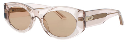 QUAY SO WHAT Frame CRYSTAL DOE Lens BROWN TINT