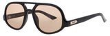 QUAY JET SET Frame BLACK Lens TAN