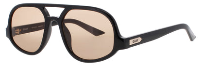 QUAY JET SET Frame BLACK Lens TAN
