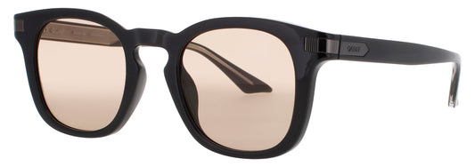 QUAY WEEKENDER Frame BLACK Lens TAN