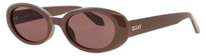 QUAY FELT CUTE Frame DOE Lens BROWN